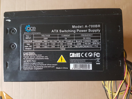 Ace 700 watt psu - psu, atx