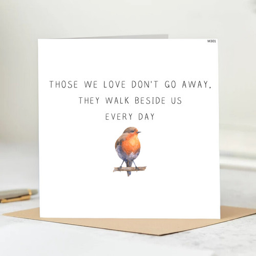 Personalised sympathy card - sympathy,
