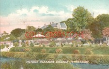 1920 Tewkesbury Victoria Pleasure Grounds Printed postcard posted