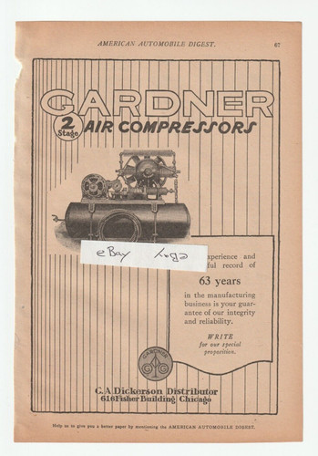 Vintage 1921 gardner air - 1921,