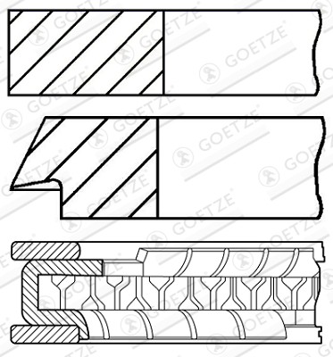 520500 goetze engine - goetze,