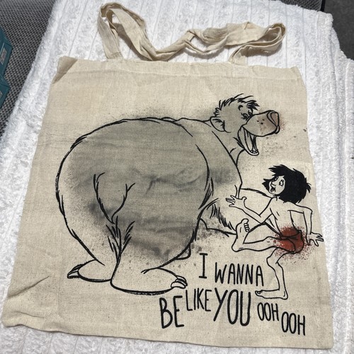 Jungle book disney tote - jungle,