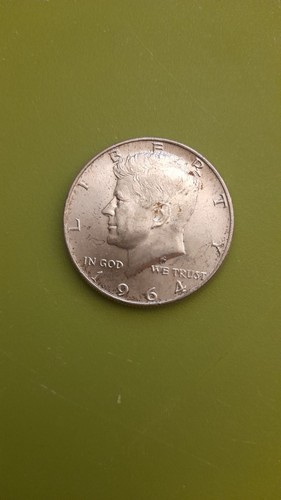 1964 kennedy half - half, dollar