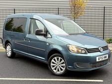 2015 VOLKSWAGEN CADDY MAXI LIFE 2.0 TDI LWB GREEN NO VAT 6 SPEED MANUAL