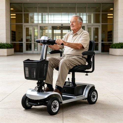 Electric mobility scooter