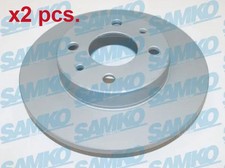 X2 PCS FRONT / REAR BRAKE DISC
