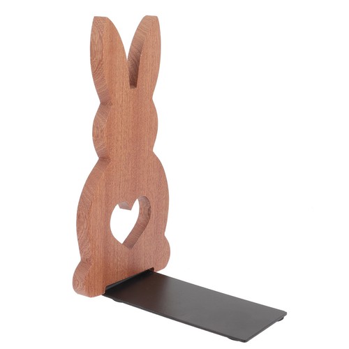 Wooden book end cartoon - end,