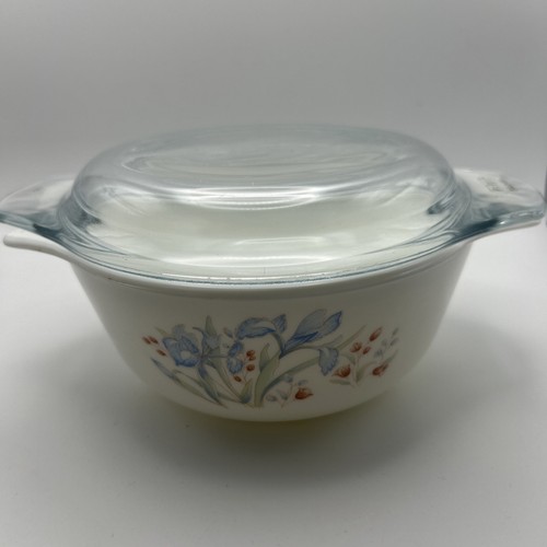 Vintage pyrex blue - vintage, iris