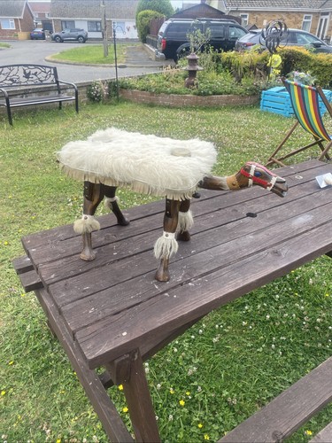 1960s camel stool - camel,