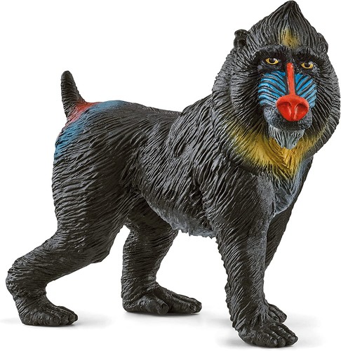 Schleich wild life mandrill - life,