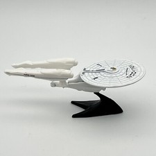Hot Wheels Star Trek USS Enterprise NCC-1701 Satin White 2015 1:64 Diecast [13j]