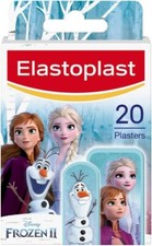 Disney Frozen Plasters Assorted Sizes 20 Pieces Elastoplast Coloured First