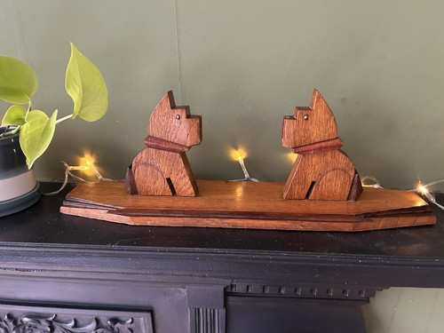 Art deco carved - art, scottie