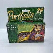 Portfolio Series Oil Pastels Water Soluble Wet or Dry 24 Colours