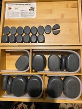 Hot stone massage kit with