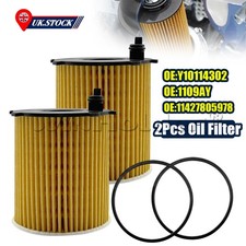 2Pcs Oil Filter For Citroen