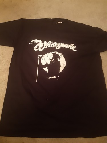 Whitesnake retro tshirt - whitesnake,