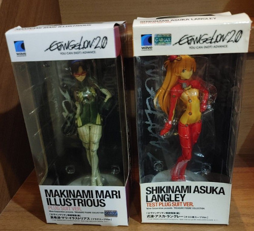 Wave evangelion asuka - asuka, mari