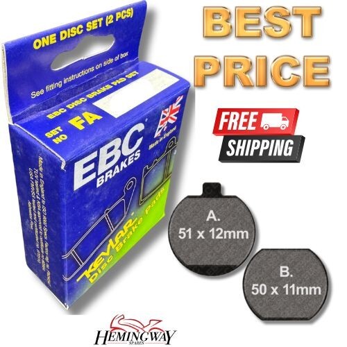 Fa073 ebc premium brake pads - brake,