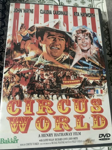 Circus world dvd starring john - dvd,