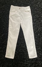 Girls Jeans White Skinny Age 8
