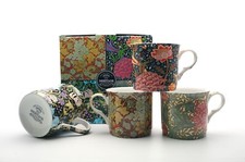 Bone China Mugs Set of 4 Asst