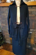 Womens black late Edwardian to