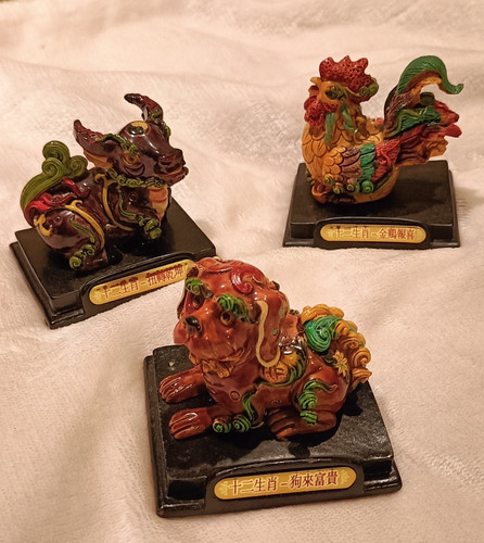 Chinese zodiac rooster dog - chinese,