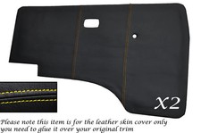 Yellow stitch door - stitch, 2x