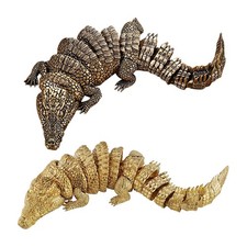 Alligator Model Figurine Metal