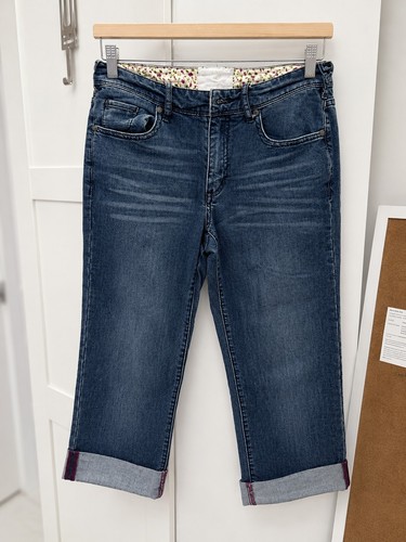 White stuff denim cropped - denim,