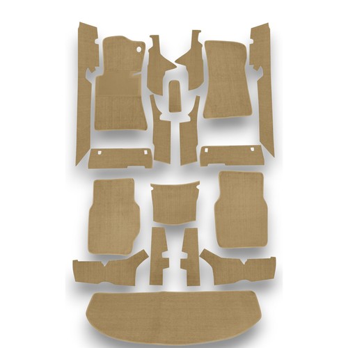Velour carpet set for - velour, mercedes