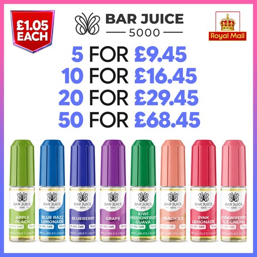 Bar juice 5000 - juice, salt