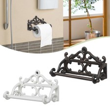 Toilet Paper Holder Roll Dispenser Ornament Vintage Iron Toilet Roll Organizer