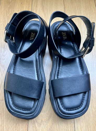 Ladies zara black leather - ladies,