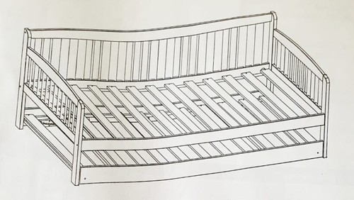 Andover day bed with - bed,