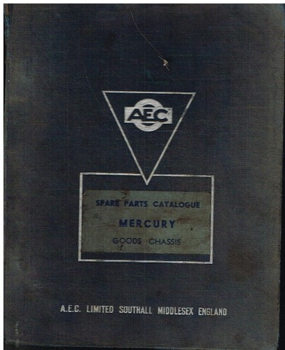 Aec mercury 5gm4ra wheeled - aec, 4-wheeled