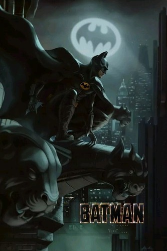 Batman giclee print - print, by