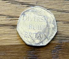 Diversity Built Britain 50p 