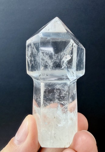 Crystal clear quartz tower - clear,
