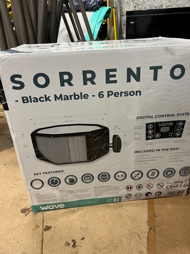 Wave sorrento inflatable spa - wave,