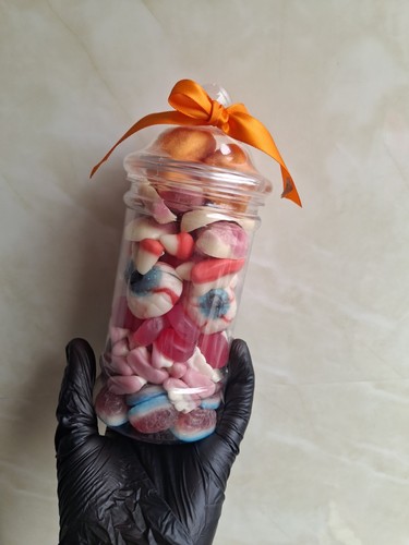 Halloween gummy sweet filled - halloween,