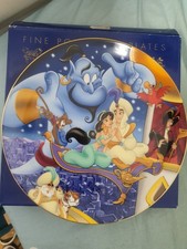 Vintage Kenley's Disney Aladdin 1992 Collectable Plate Pristine