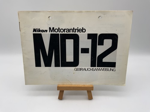 Nikon motor drive manual - md-12,
