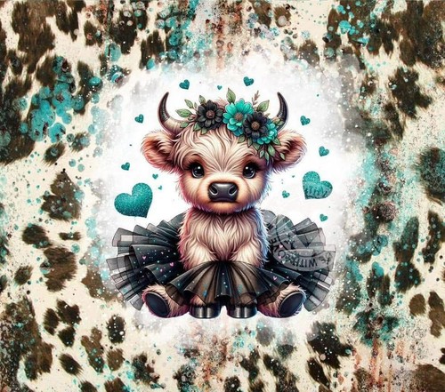 Beautiful cow sticker decal - beautiful,
