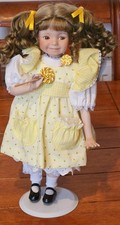 Ashton Drake Dianna Effner Sunshine And Lollipops 14/15 Inch Porcelain Doll