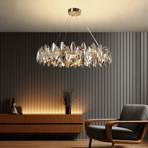 Luxury crystal chandelier - luxury,