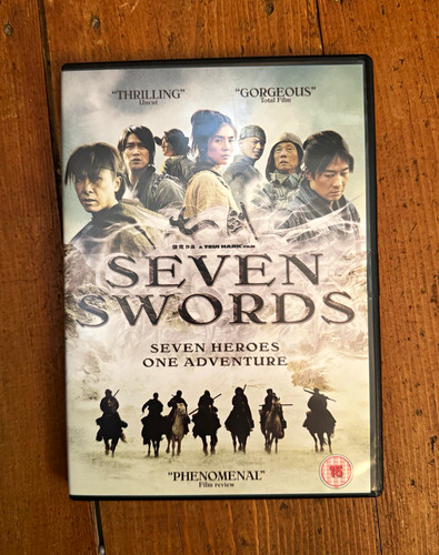 Seven swords dvd tsui hark - dvd,