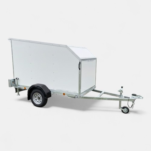 8x5 braked trailer - braked,