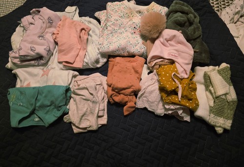 Winter baby girl bundle - winter,